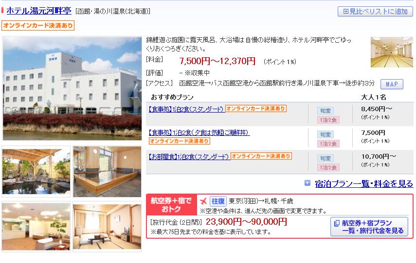 ホテル湯元河畔亭