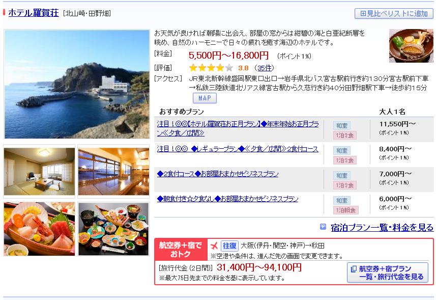 ホテル羅賀荘
