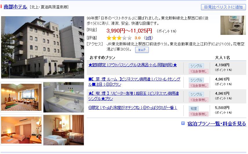 南部ホテル