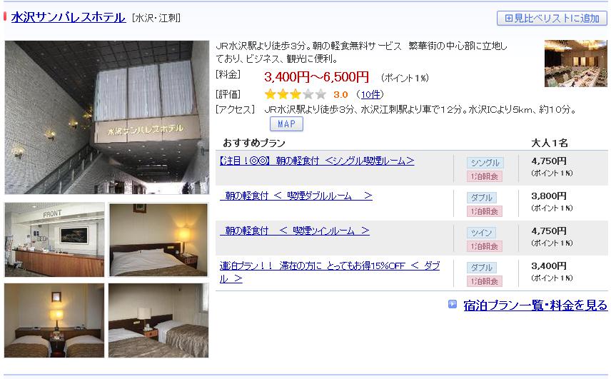 水沢サンパレスホテル