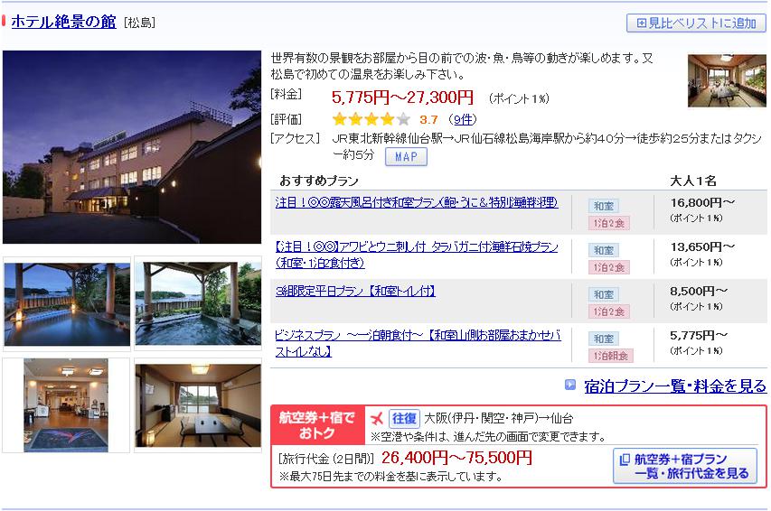 ホテル絶景の館
